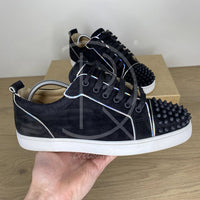 Christian Louboutin 'Black Mat' Junior Spikes (41.5) 💃🏽