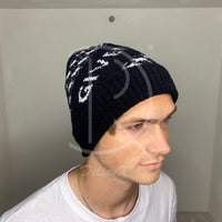 Givenchy 'Hvid' Logo Uld Hue Unisex (One Size) 🤗