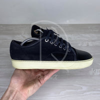 Lanvin 'Black Suede' Lak Toe (40) 🤞🏽