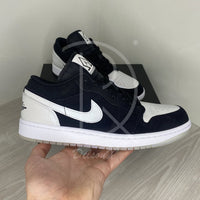 Nike Air Jordan 1 Herre Low 'Diamond Shorts' (42.5) 😎