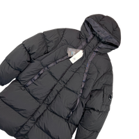 C.P. Company Jakke, Herre Nycra-R Down 'Sort' (XX-Large / 50)