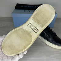 Lanvin Sneakers, 'Leather Black' Leather Toe (39)