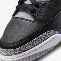 Nike Sneakers, Jordan 3 Retro ‘Black Court Purple’