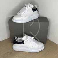 Alexander McQueens 'White Leather w. Black Suede' Oversized (41) 🐑