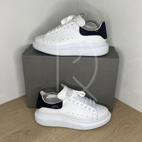 Alexander McQueens 'White Leather w. Black Suede' Oversized (41) 🐑