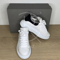 Alexander McQueens 'White Leather w. Black Suede' Oversized (41) 🐑