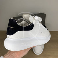 Alexander McQueens 'White Leather w. Black Suede' Oversized (41) 🐑
