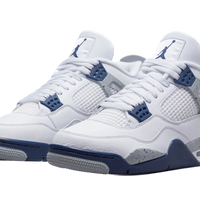 Nike Sneakers, Nike Air Jordan 4 'White Midnight Navy’ 🫐