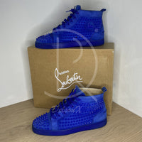 Christian Louboutin 'Electric Blue' Hightops (44) ⚡️