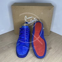 Christian Louboutin 'Electric Blue' Hightops (44) ⚡️