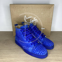 Christian Louboutin 'Electric Blue' Hightops (44) ⚡️