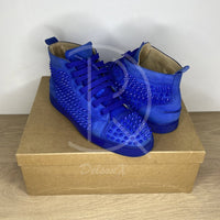 Christian Louboutin 'Electric Blue' Hightops (44) ⚡️