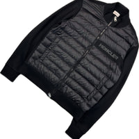 Moncler Cardigan, Herre 'Sort' 123 (Large)