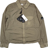 C.P. Company Overshirt, Herre Chrone-R Nylon 'Grøn' (X-Large)