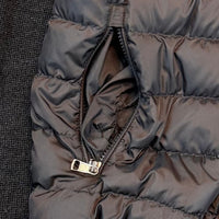 Moncler Cardigan, Herre 'Sort/Grå' Maglione Tricot (Large)