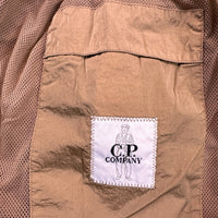 C.P. Company Overshirt, Herre Chrone-R Nylon 'Brun' (Large)
