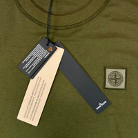 Stone Island T-Shirt, Herre 'Gron' (M)
