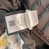 Moncler Cardigan, Herre 'Sort/Grå' Maglione Tricot (Large)