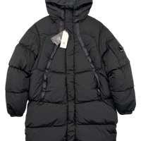 C.P. Company Jakke, Herre Nycra-R Down 'Sort' (XX-Large / 50)