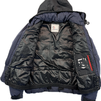 Moncler Jakke, Herre 'Mørke Blå' Chasseron SkiJakke (M3)