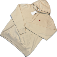 AMI Crewneck, Herre Heart 'Beige' (XX-Large) 😁