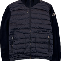 Moncler Cardigan, Herre 'Mørkeblå' Maglia (Large)