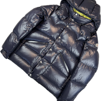 Moncler Jakke, Herre 'Mørke Blå' Coutard (M5)