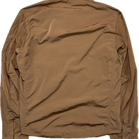 C.P. Company Overshirt, Herre Chrone-R Nylon 'Brun' (Large)