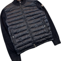 Moncler Cardigan, Herre 'Sort' Maglia (Large)