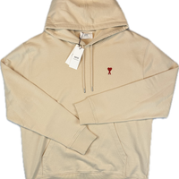 AMI Crewneck, Herre Heart 'Beige' (XX-Large) 😁