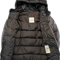 Moncler Vinterjakke, Herre 'Grå' Eusebe (M4 / Large)