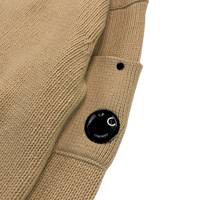 C.P. Company Sweater, Herre Lambswool 'Beige' (X-Large / 52)