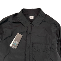 C.P. Company Overshirt, Herre Chrone -R Nylon 'Sort' (X-Large)
