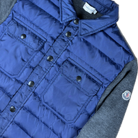 Moncler Cardigan, Herre 'Blå' Maglia (Medium)