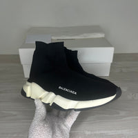 Balenciaga Sneakers, Black Speed Trainers (40)