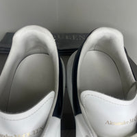 Alexander McQueen Sneakers, 'Black Heel' Leather Oversized (44.5)