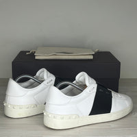 Valentino Sneakers, 'Black Stripe' Open (41)