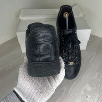 Balenciaga Sneakers, 'Black Leather' Arena (42)
