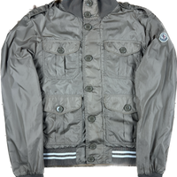 Moncler Vindjakke, Herre 'Grå' Delonix (M1)