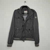 Moncler Vindjakke, Herre 'Grå' Delonix (M3 / Large) 🪸