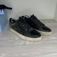 Lanvin Sneakers, Herre 'Sort' Mat Toe (40)