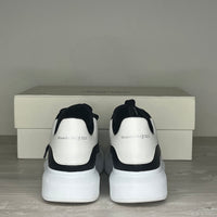 Alexander McQueen Sneakers, Black and White Leather (41)