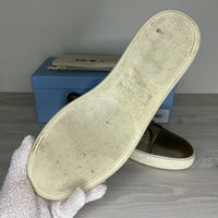 Lanvin Sneakers, Herre ‘Brun’ Mat Toe (44)