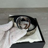 Gucci Bælte, Reversible GG Supreme Belt (90)