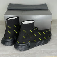 Balenciaga Sneakers, 'Neon Logo' Speed Trainer (42)