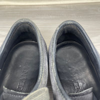 Lanvin Sneakers, 'Grey Suede' Lak Toe (44)