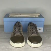 Lanvin Sneakers, Herre ‘Brun’ Mat Toe (44)