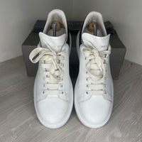Alexander McQueen Sneakers, 'Black Heel' Leather Oversized (44.5)
