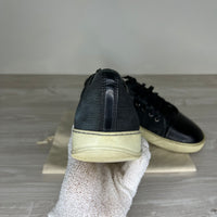 Lanvin Sneakers, Herre ‘Navy Blue’ Mat Toe (42)