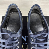 Lanvin Sneakers, Herre ‘Navy Blue’ Lak Toe (45)